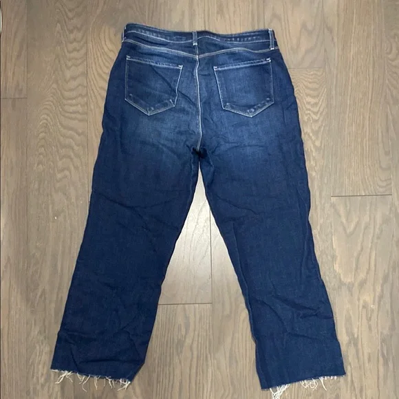 L’Agence size 30 raw hem crop wide leg jeans - Picture 2 of 3